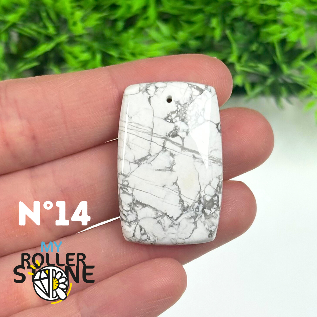 Pendentif Howlite 5A