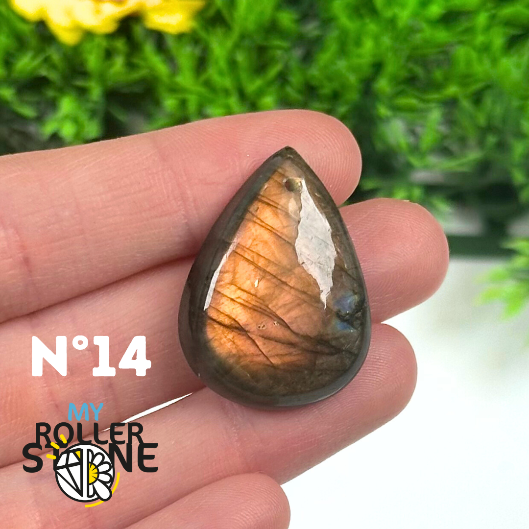Pendentif Labradorite Multicolore 5A