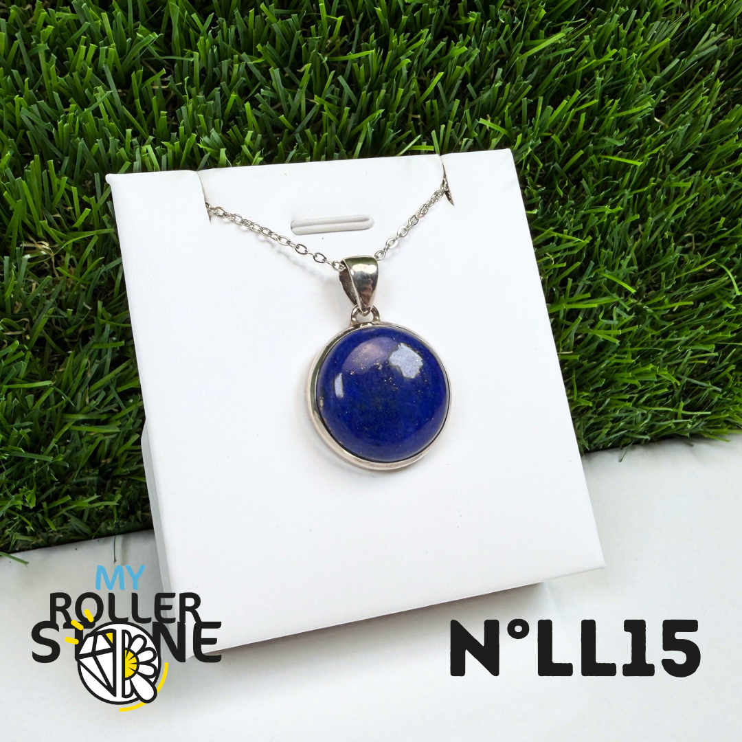 Pendentif Argent 925 Lapis Lazuli #15