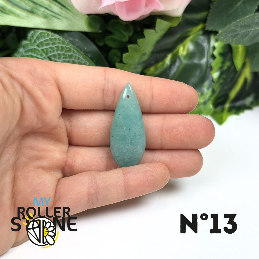 Pendentif Amazonite Brésil 5A