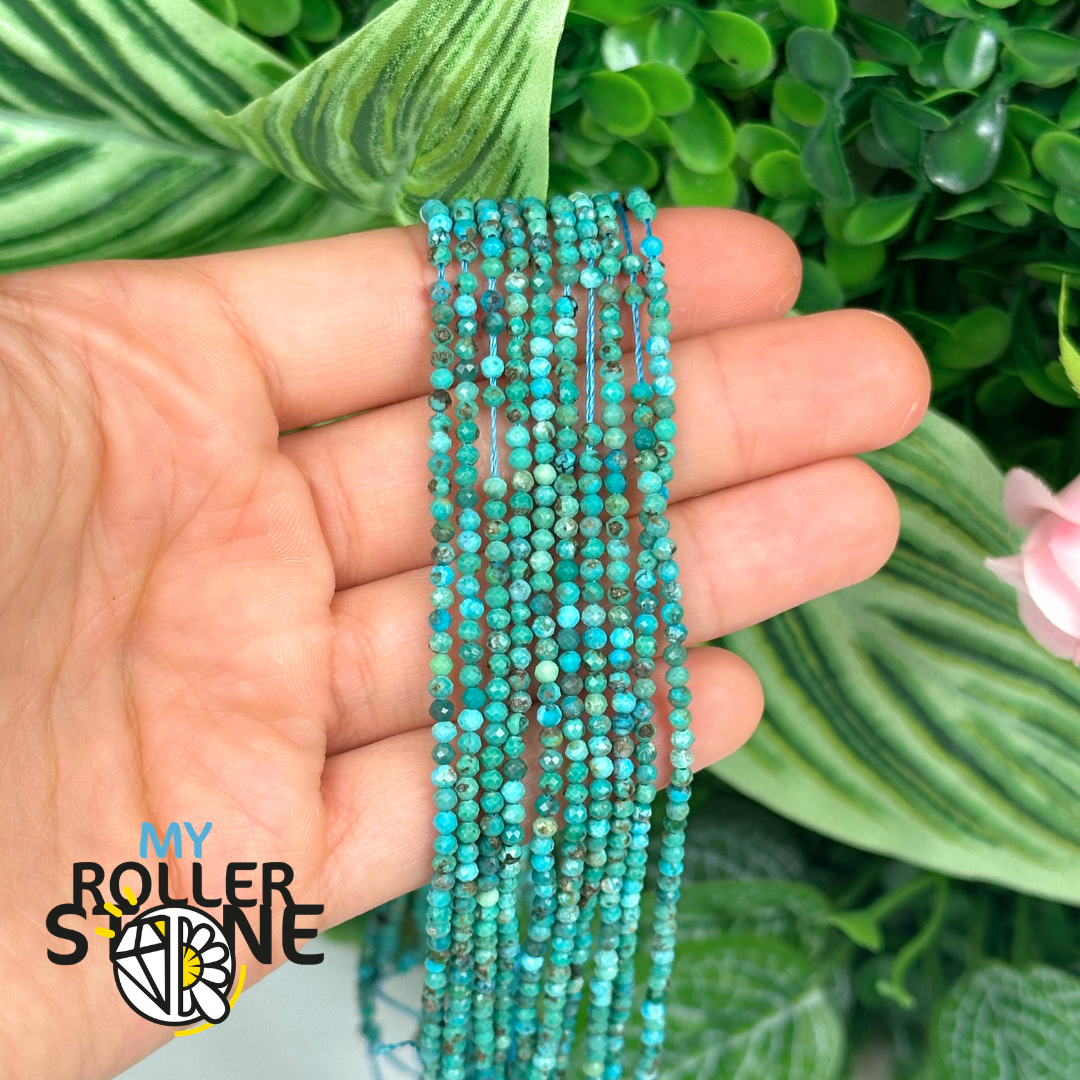 Perle Turquoise Hubei 5A 2MM