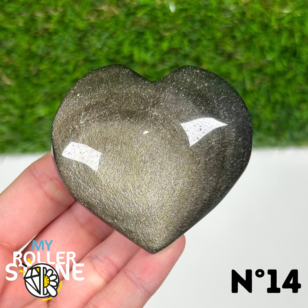 Coeur Obsidienne Dorée