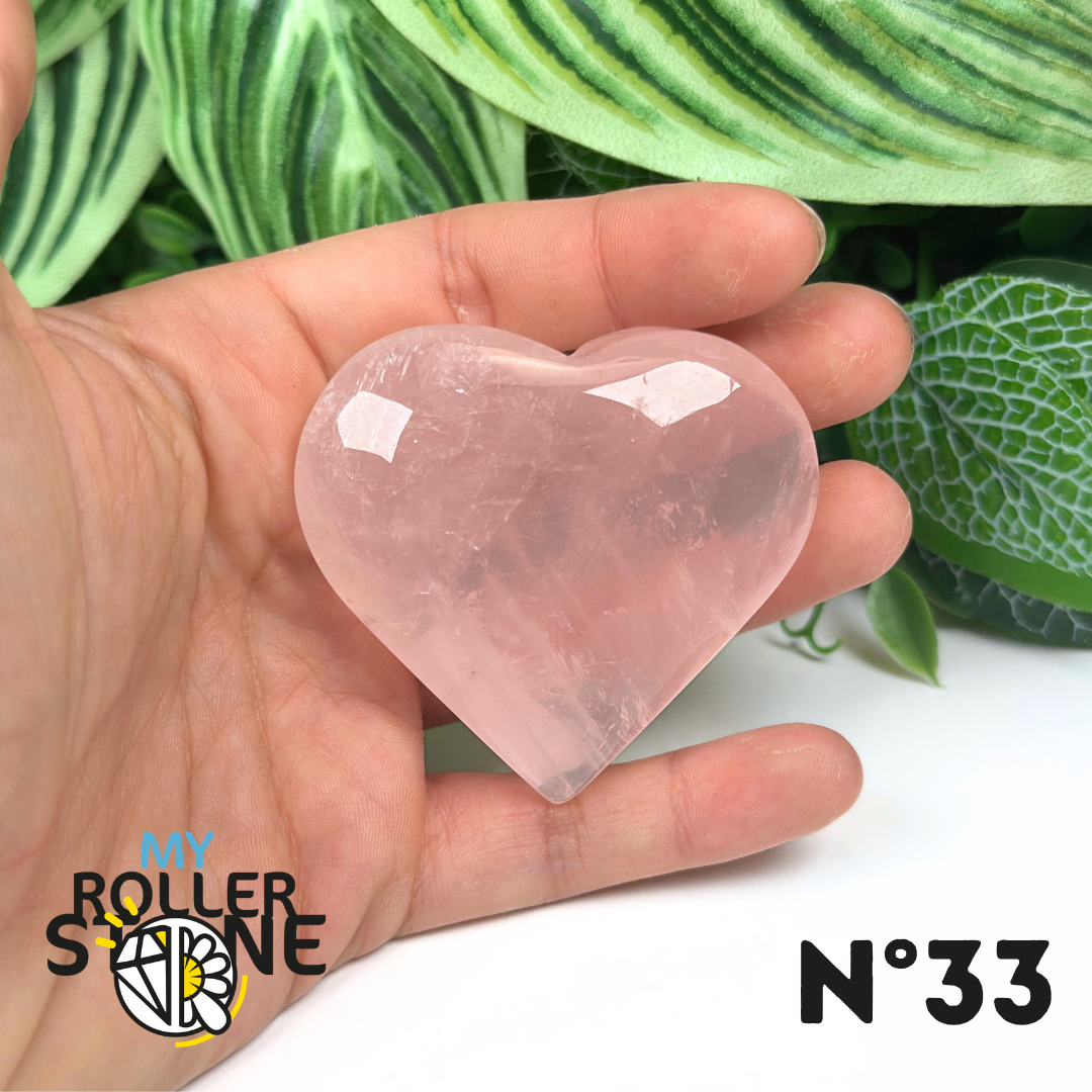 Cœur en Quartz rose