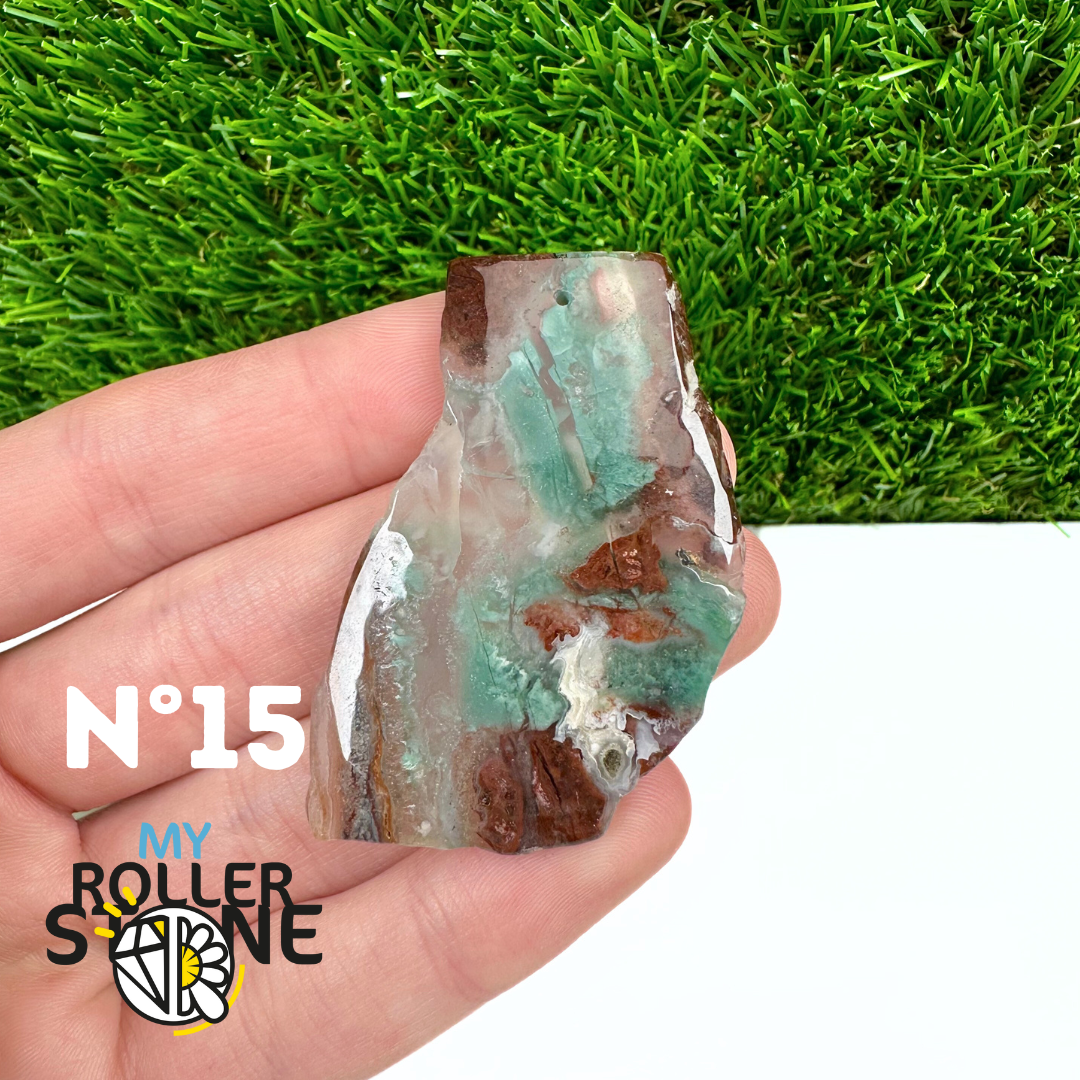 Pendentif Percé Aquaprase tranche 5A