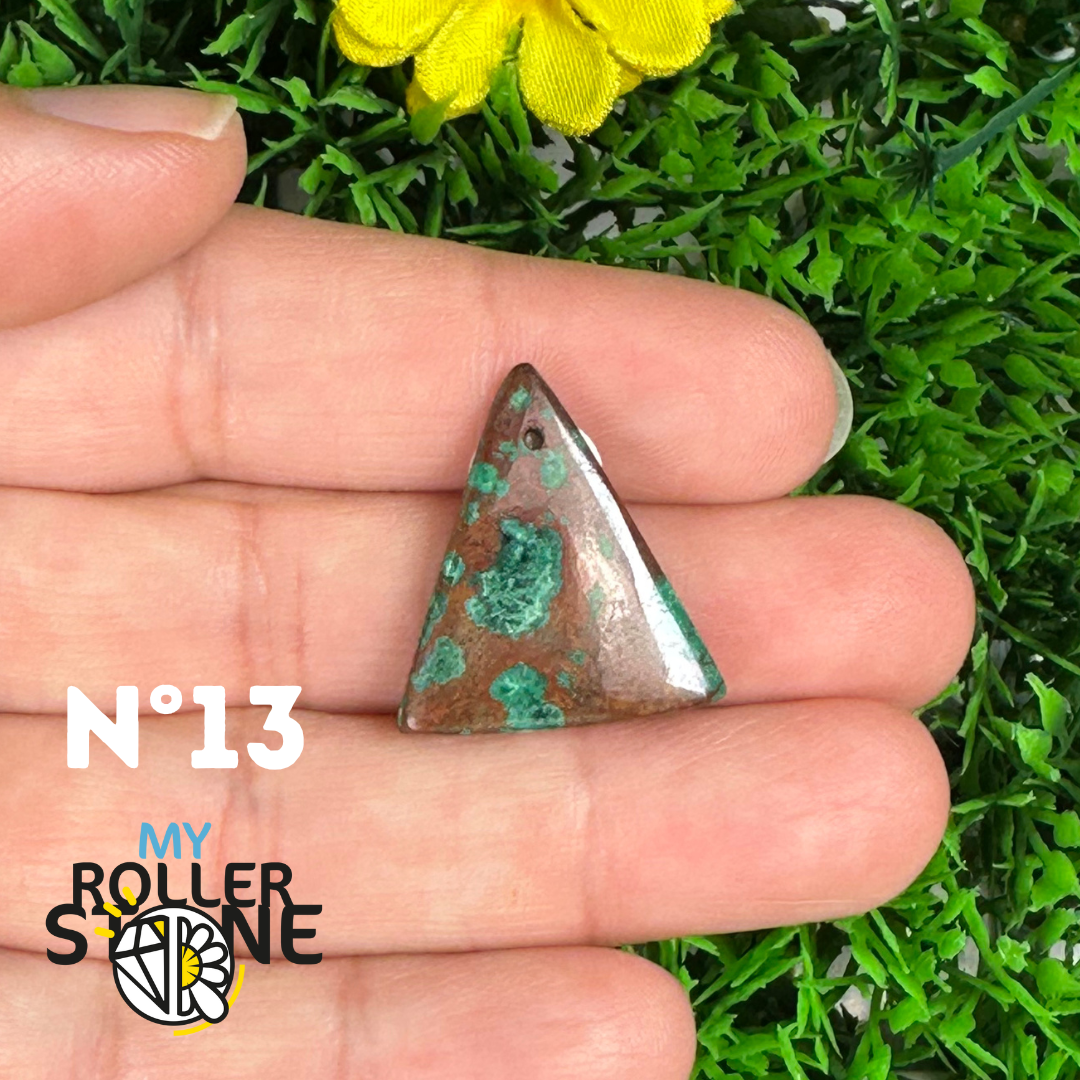 Pendentif Percé Chrysocolle