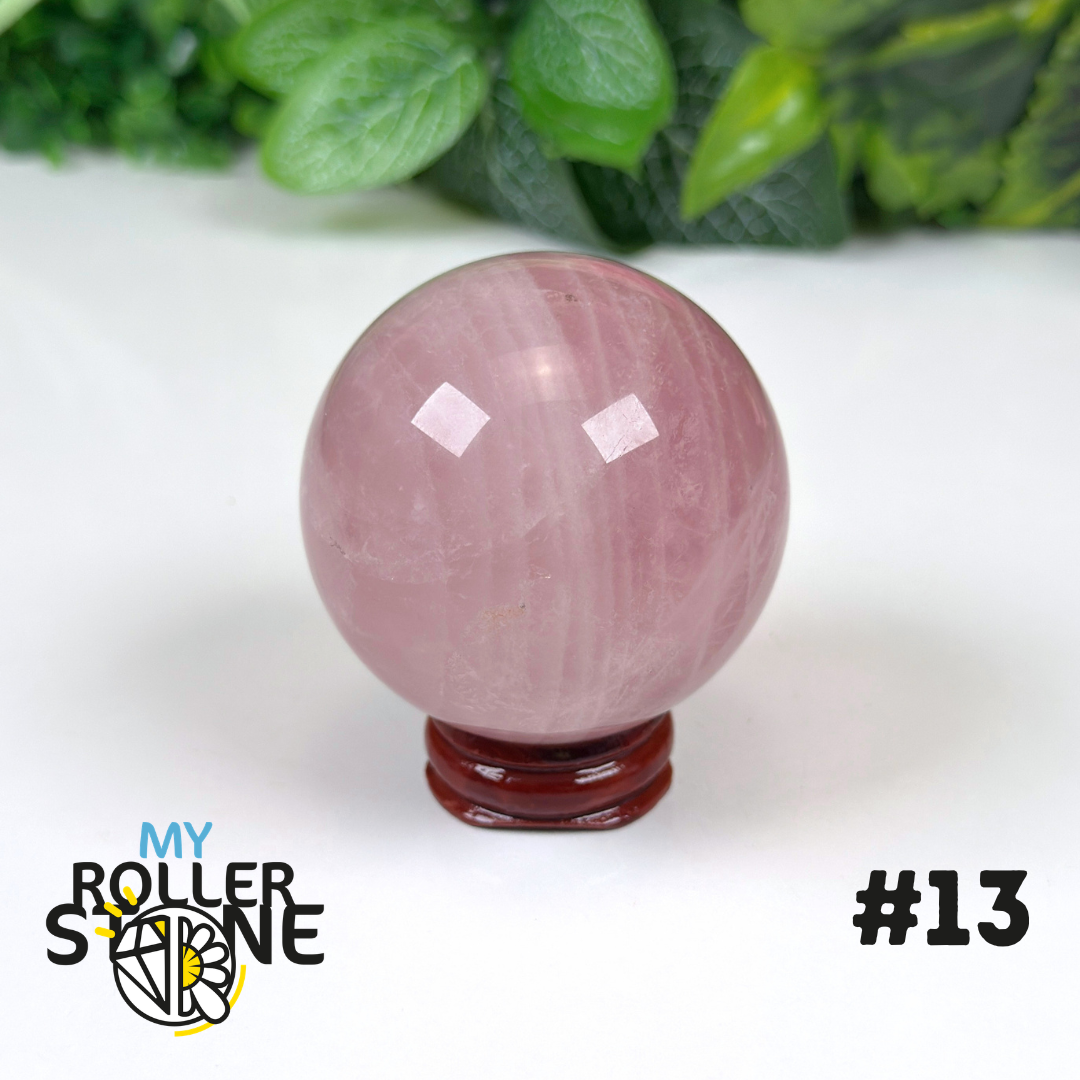 Sphère Quartz rose Étoilé