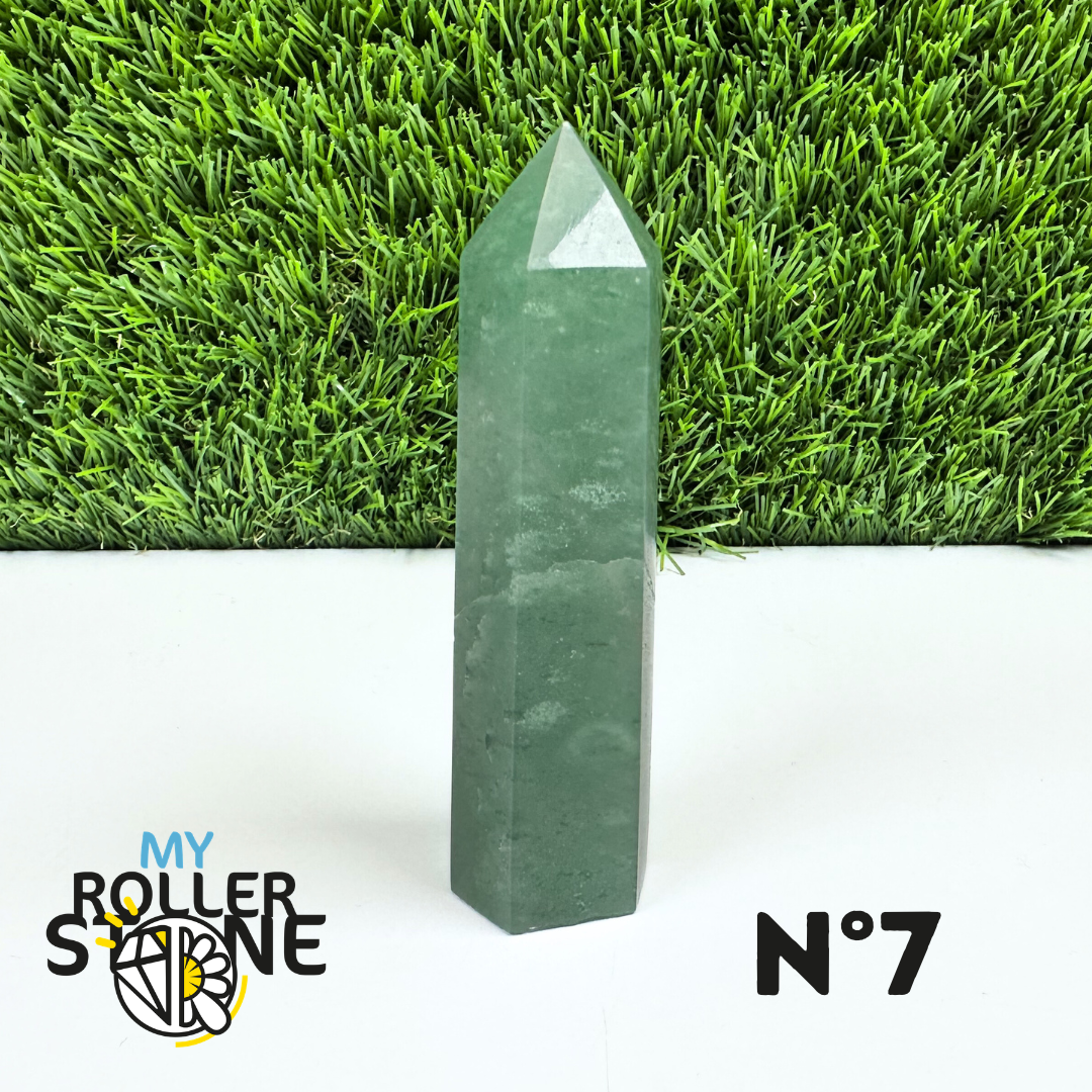 Pointes Pierre Aventurine Verte