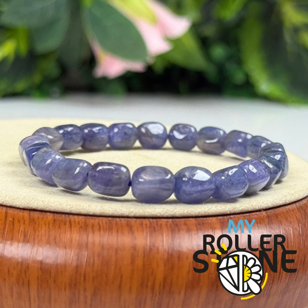 Bracelet Perle Baroque Tanzanite 3A