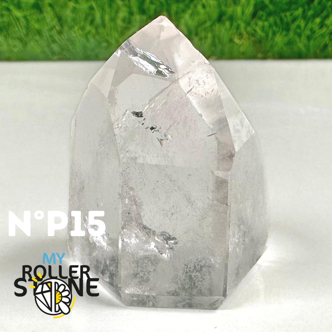 Pointe en Cristal de Roche Petite Taille