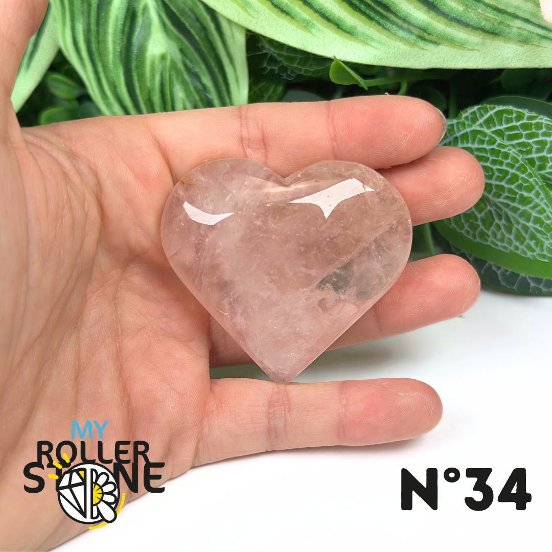 Cœur en Quartz rose