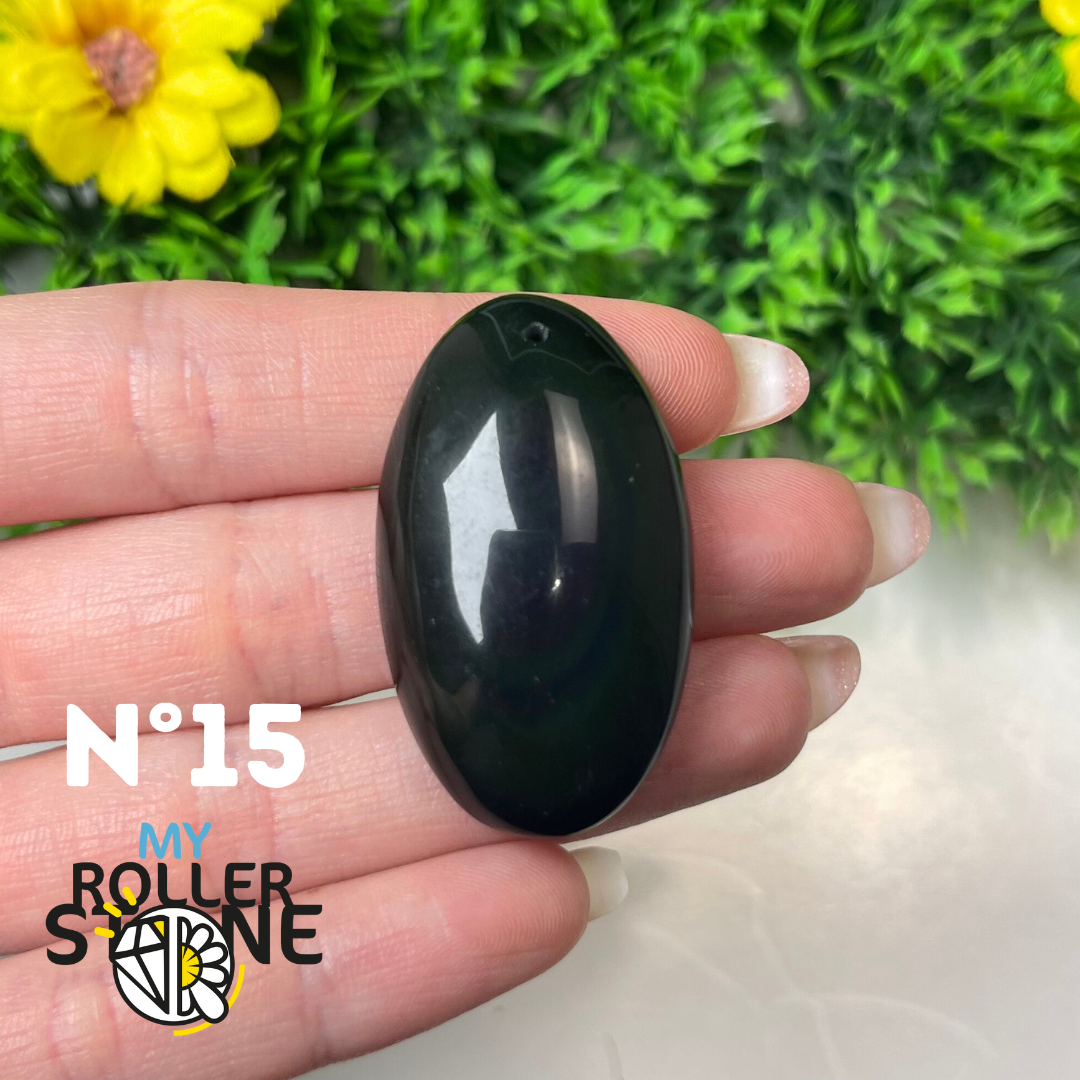 Pendentif Obsidienne Arc-en-Ciel 5A (Oeil céleste)