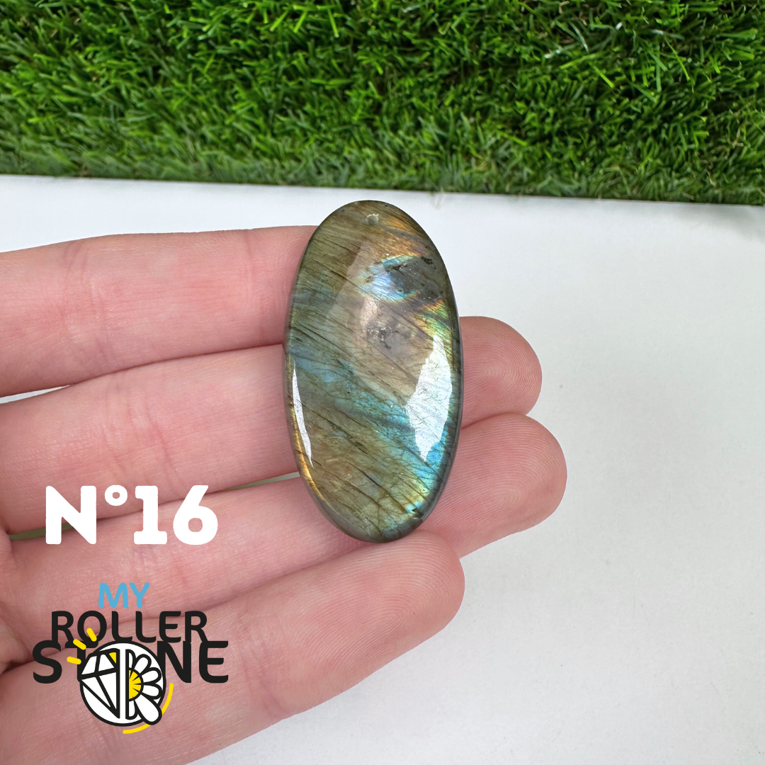 Pendentif Percé Labradorite Multi Fire 5A