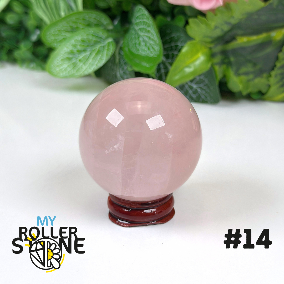 Sphère Quartz rose Étoilé