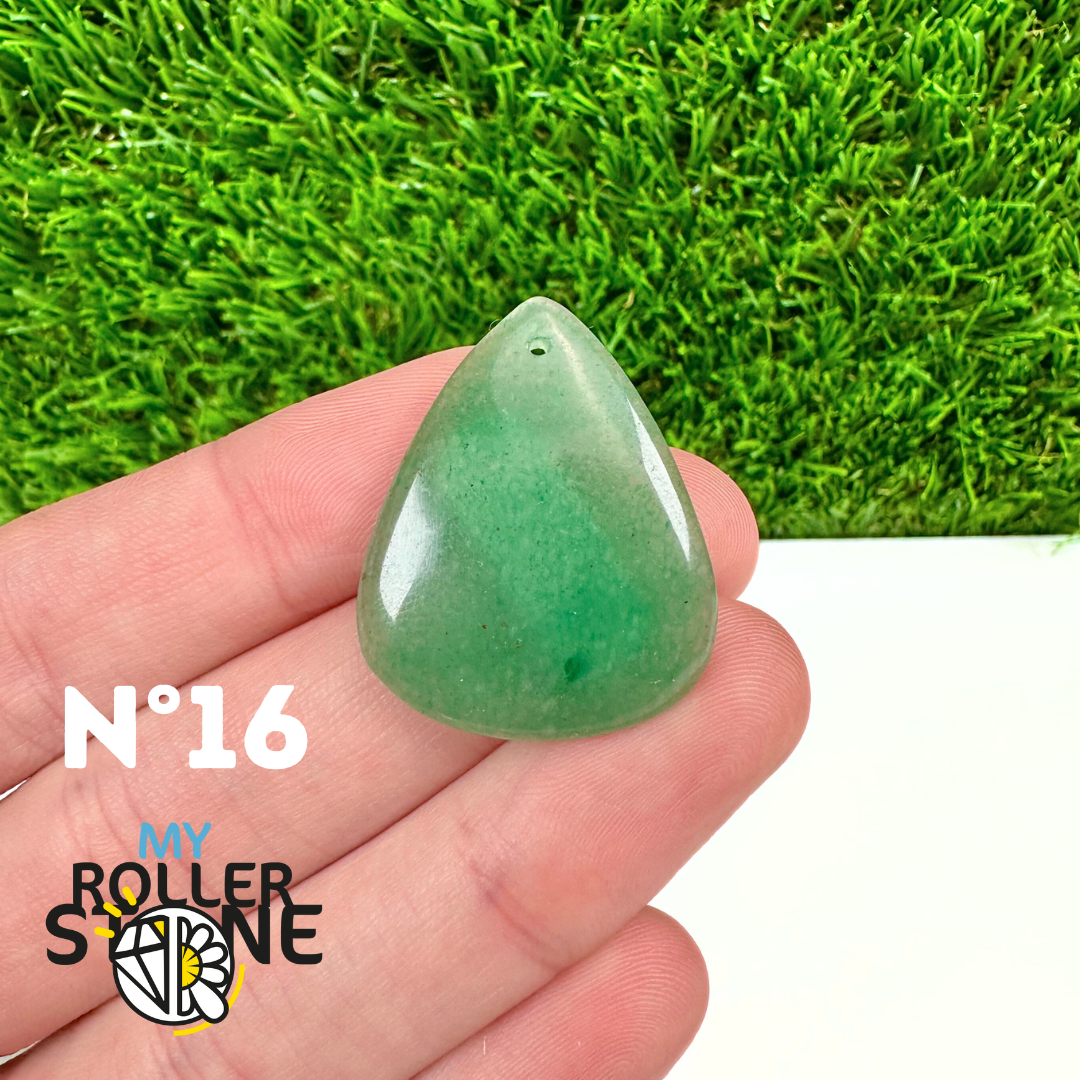 Pendentif Percé Aventurine 5A