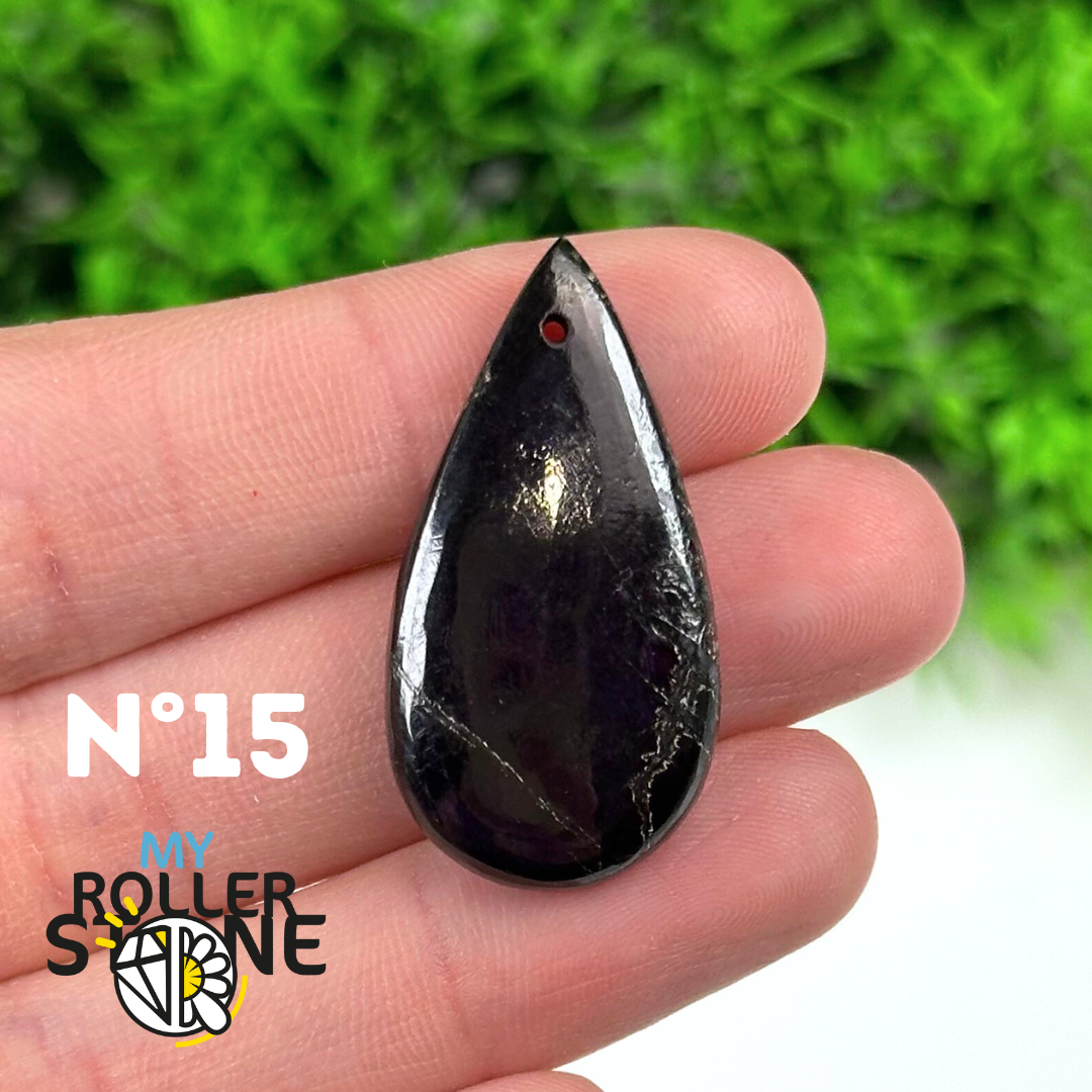 Pendentif Percé Purpurite 5A