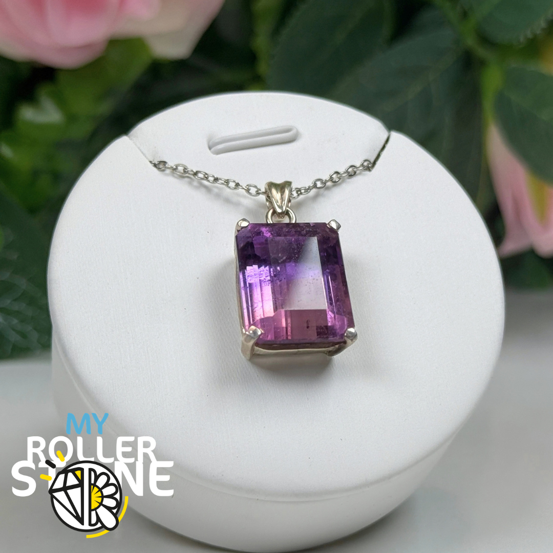 Pendentif Amétrine et Argent 925 #2
