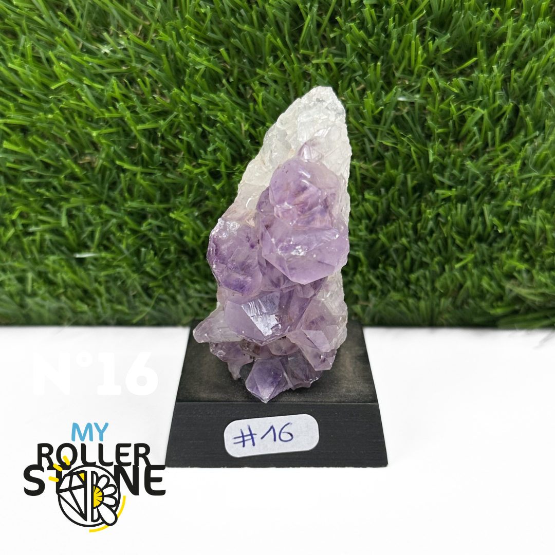 Améthyste sur socle