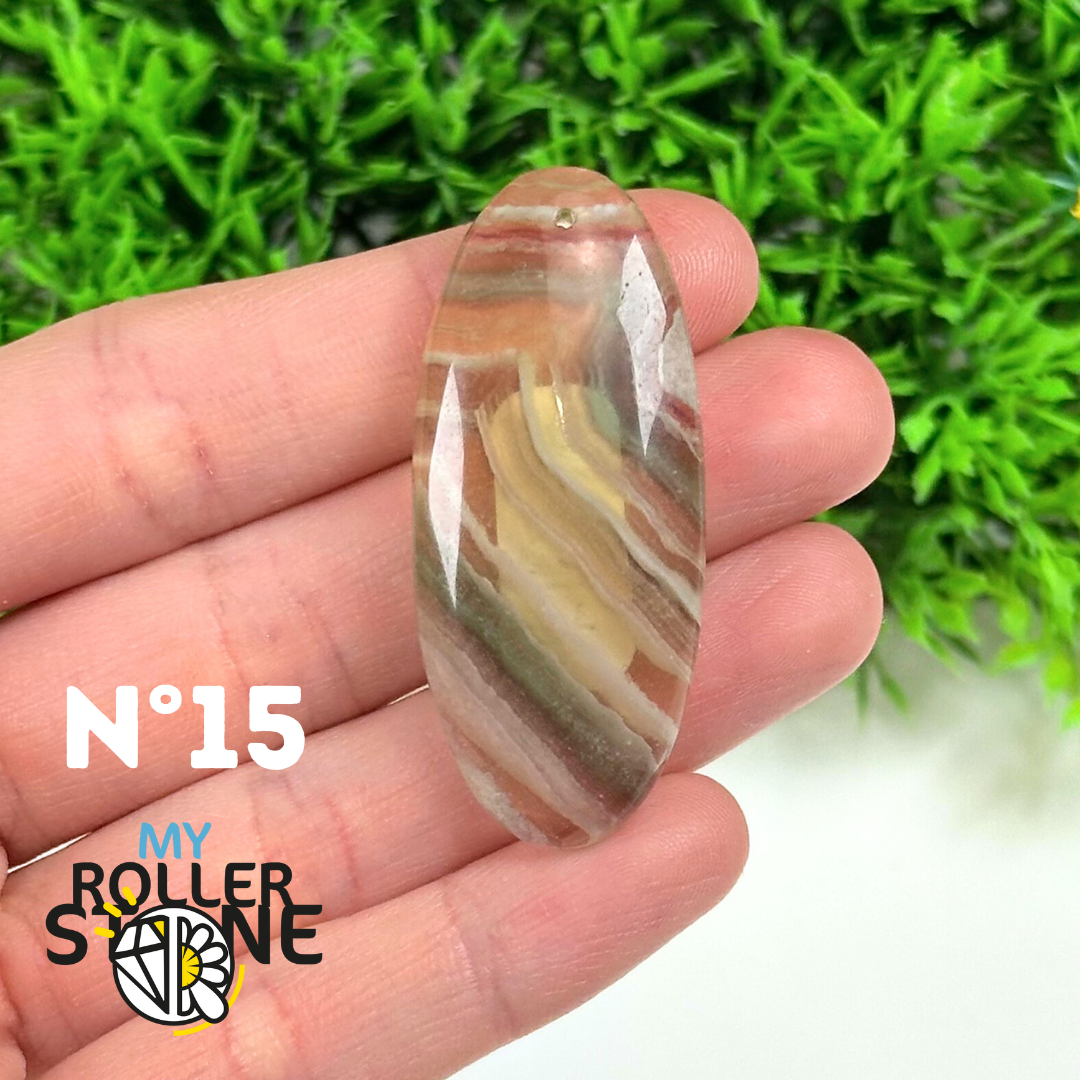 Pendentif Percé Fluorite 5A