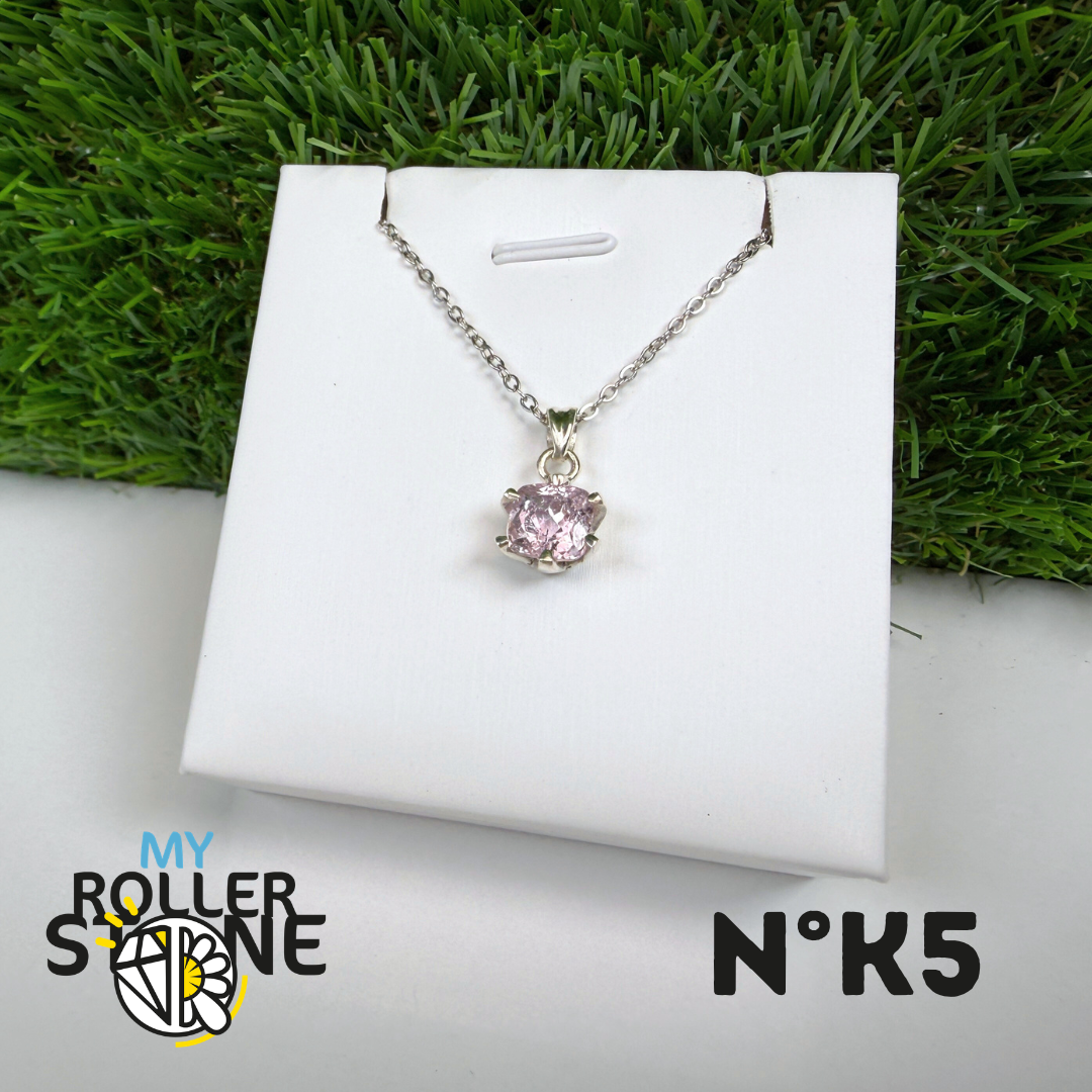 Pendentif Kunzite Qualité Gemme Argent 925 K5