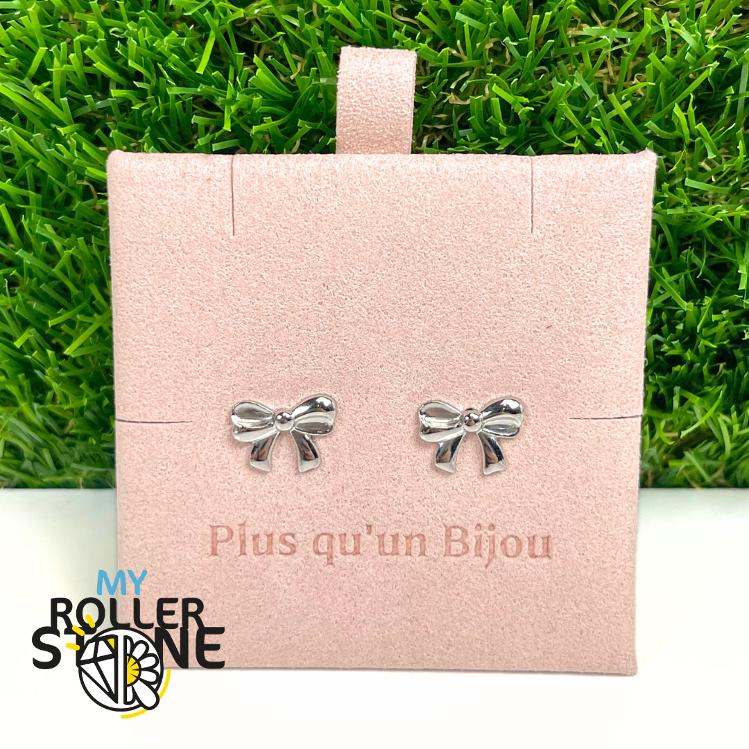 Boucles d’oreilles Nœud Papillon Acier Inoxydable