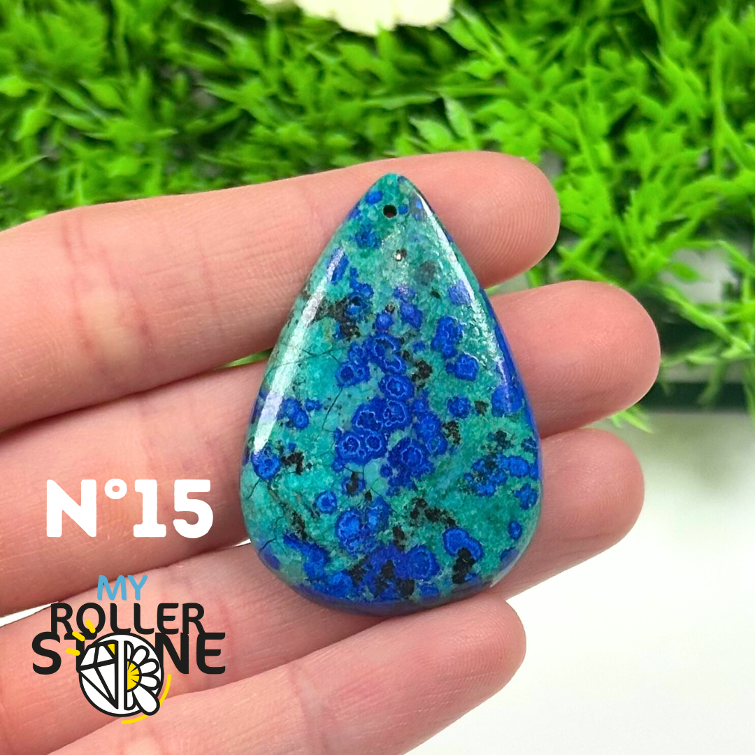 Pendentif Azurite Malachite 5A