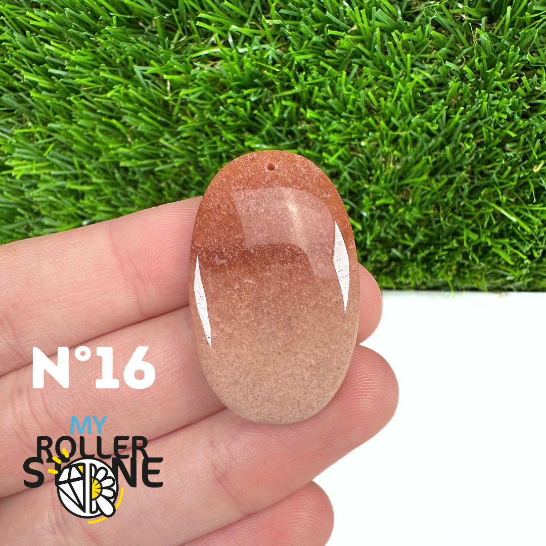 Pendentif Percé Amazonite Pêche