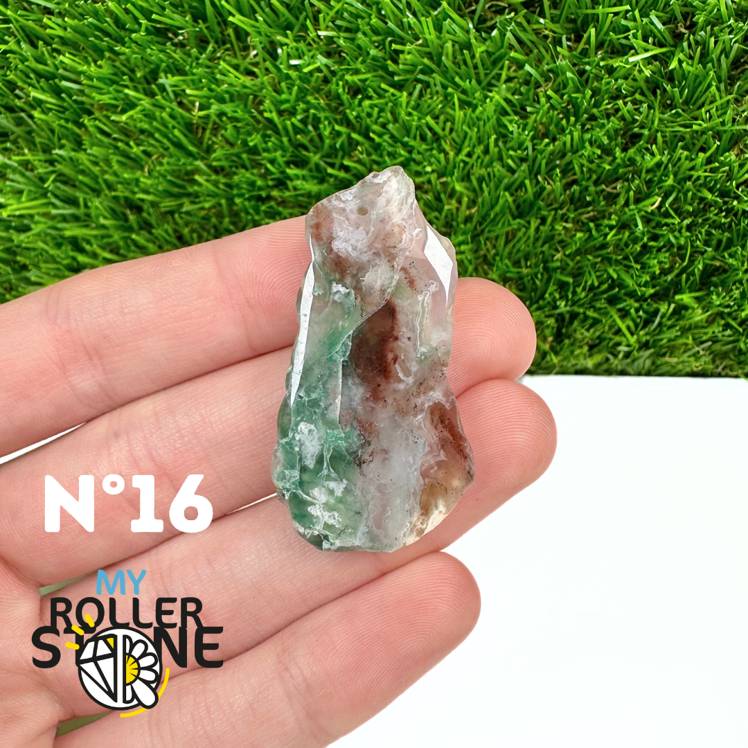 Pendentif Percé Aquaprase tranche 5A