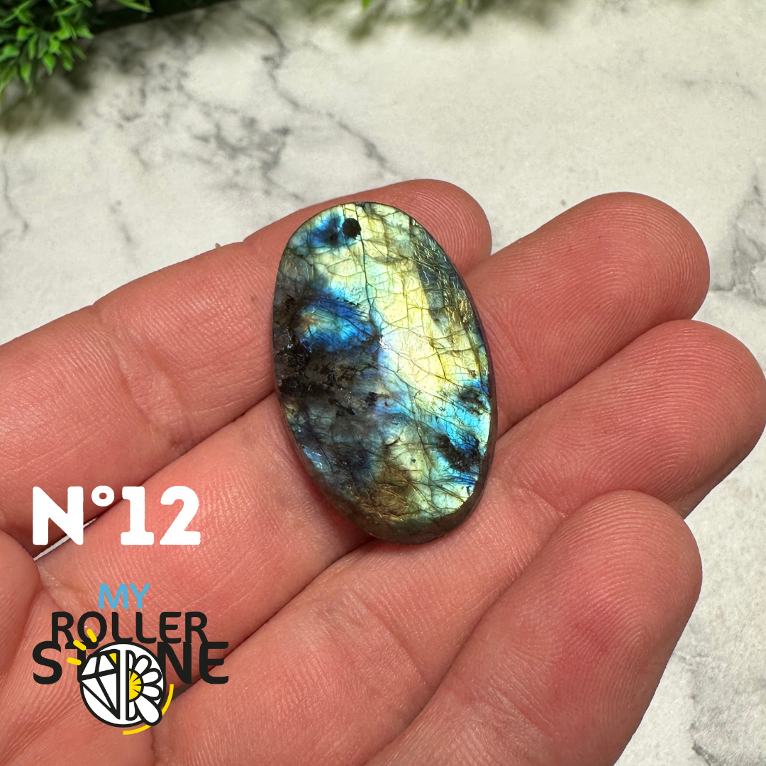 Pendentifs Labradorite forme Libre Facettée