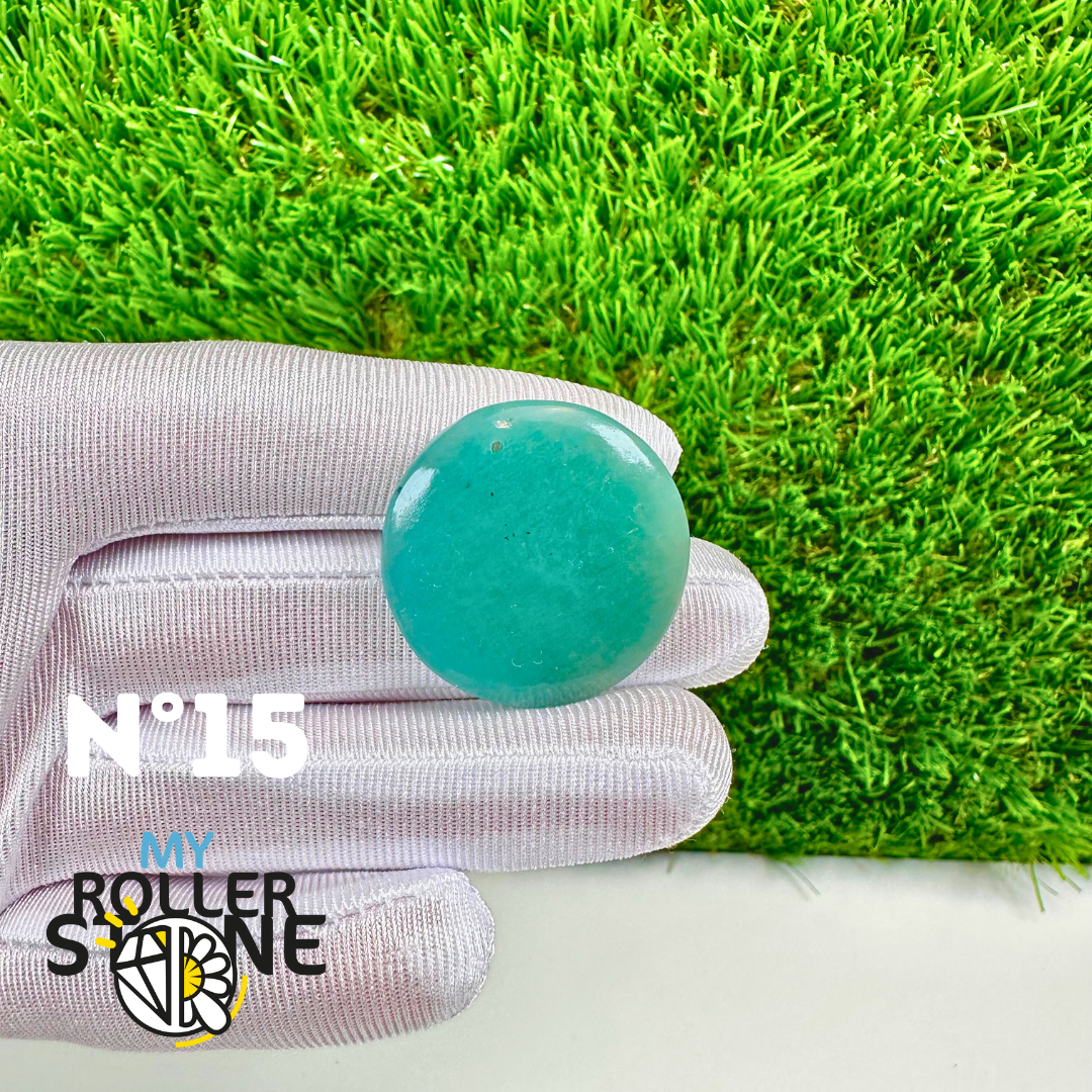 Pendentif Amazonite bleue