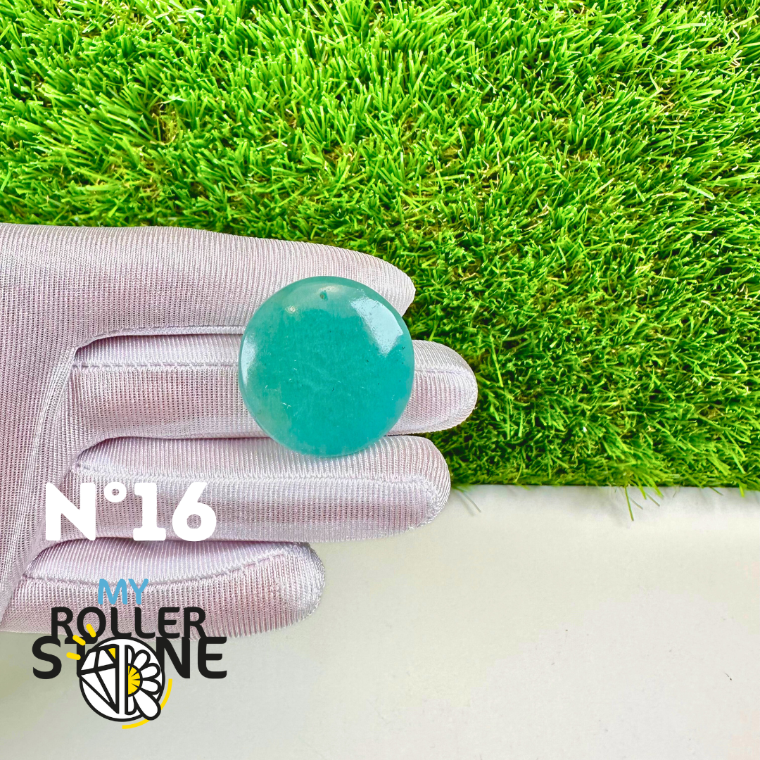 Pendentif Amazonite bleue