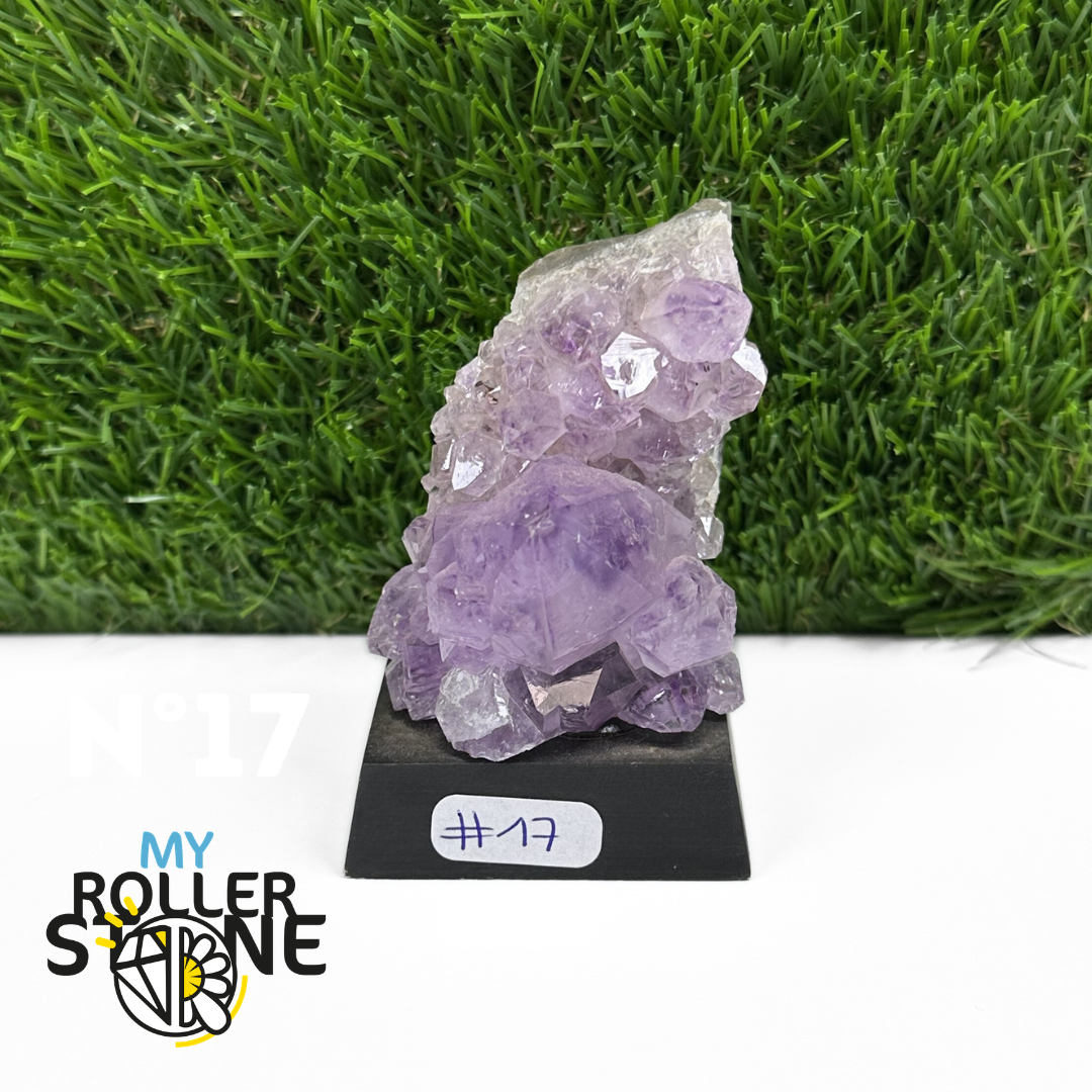 Améthyste sur socle