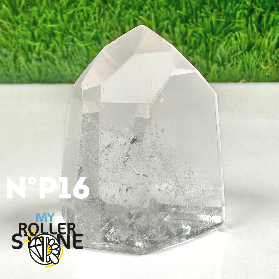 Pointe en Cristal de Roche Petite Taille