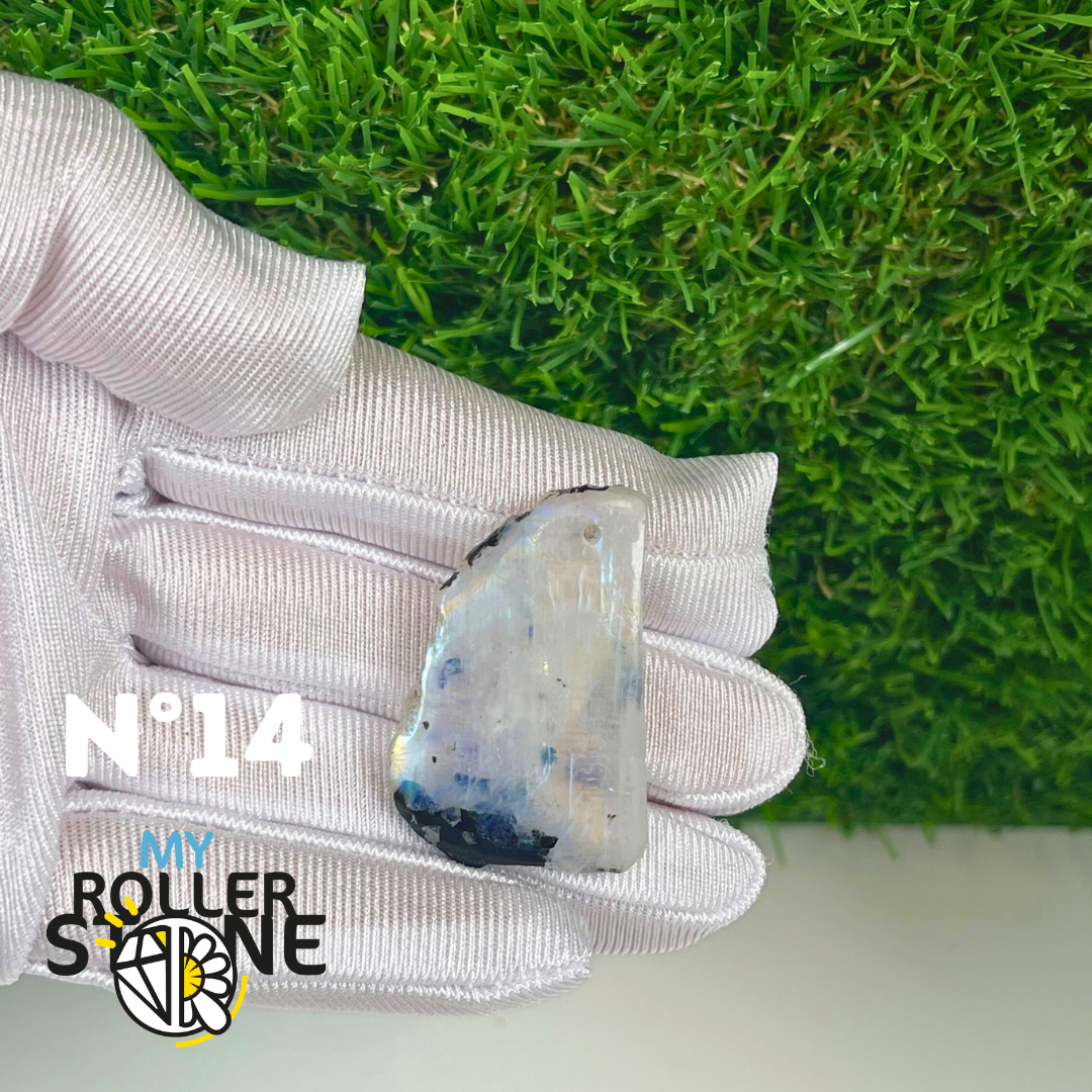 Pendentif Percé Pieristérite tranche semi brute 5A