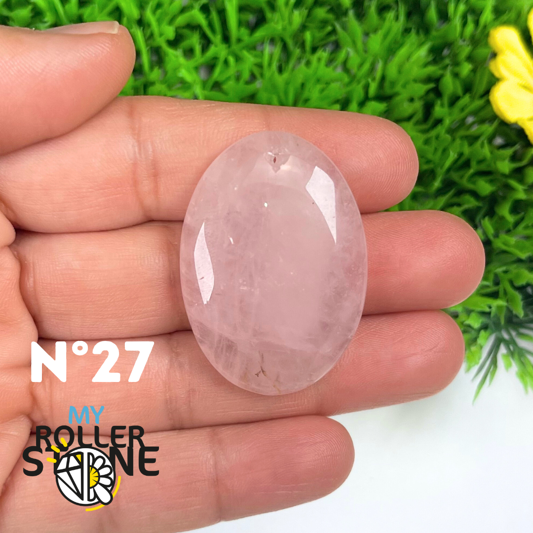 Pendentif Quartz rose percé