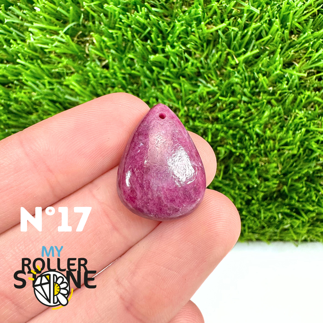 Pendentif Percé Rubis 3A