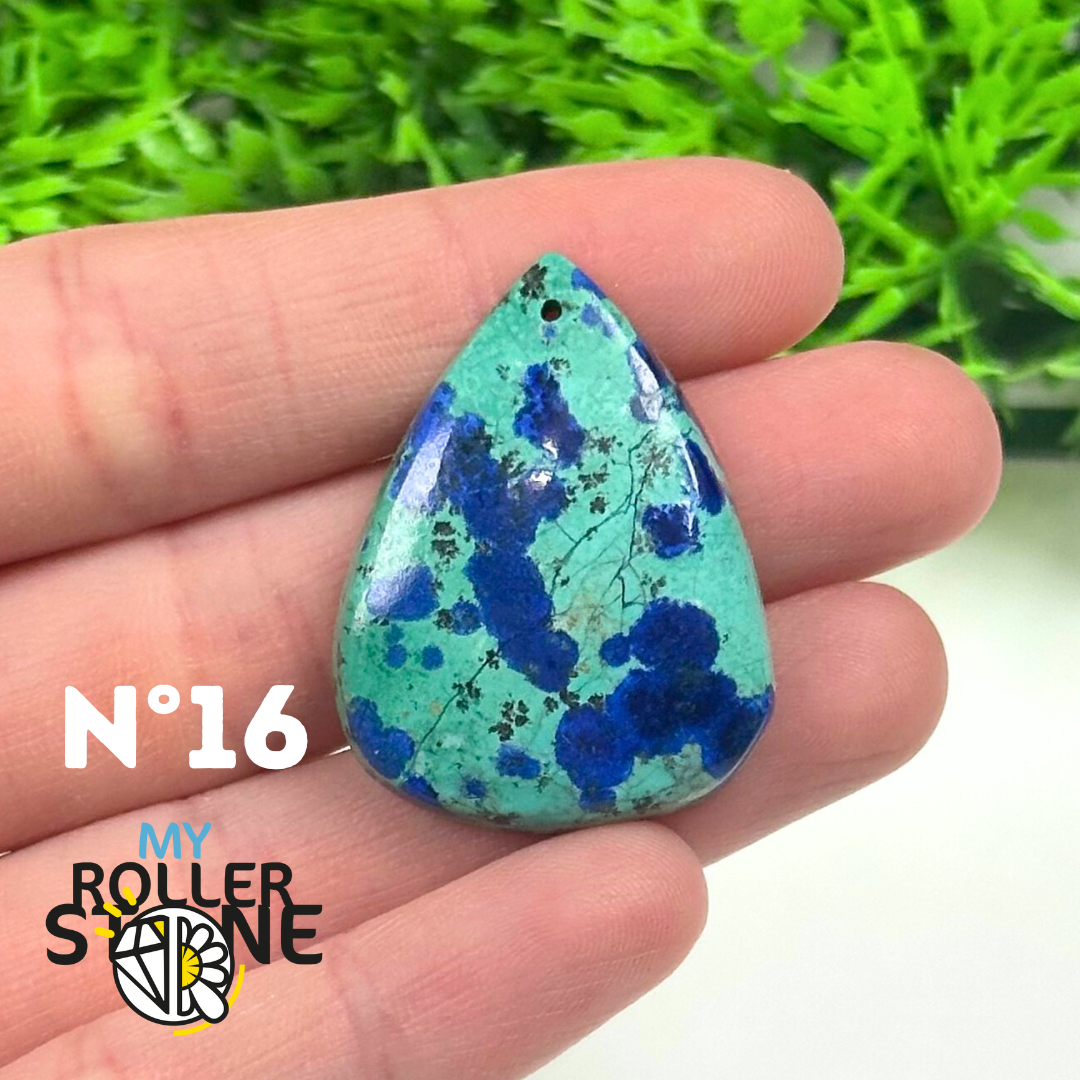 Pendentif Azurite Malachite 5A