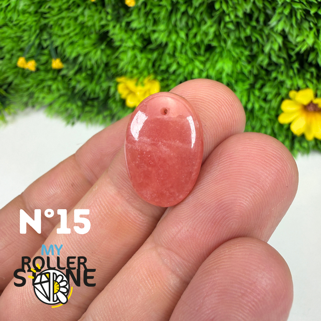 Pendentif percé Rhodochrosite Qualité gemme
