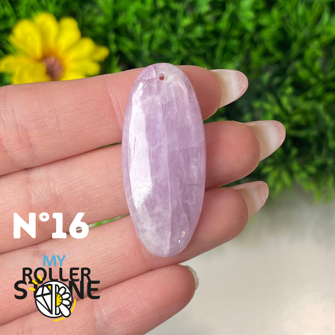 Pendentif Kunzite 5A percé
