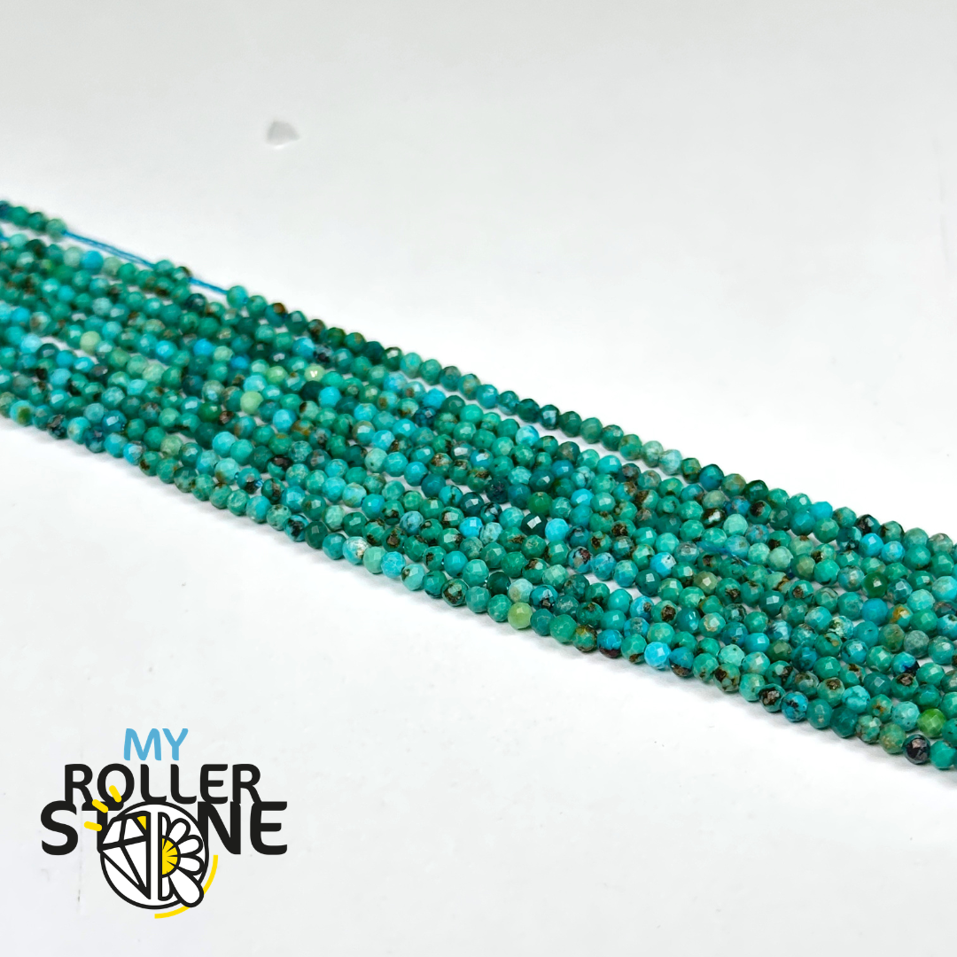 Perle Turquoise Hubei 5A 2MM