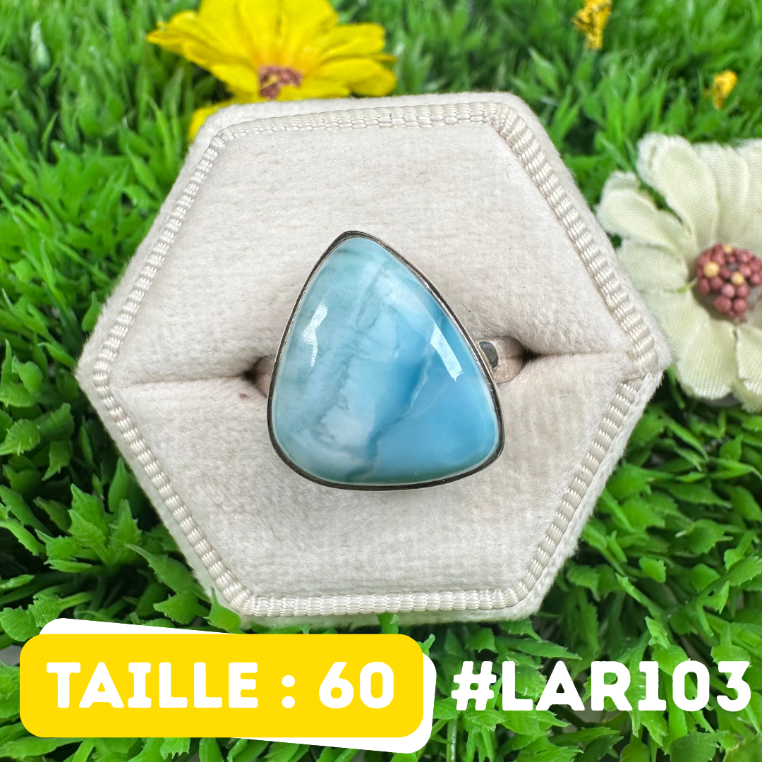 Bague Larimar #LAR103