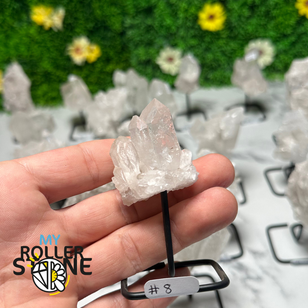 Cristal de roche sur socle