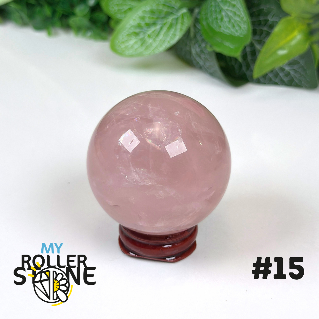 Sphère Quartz rose Étoilé