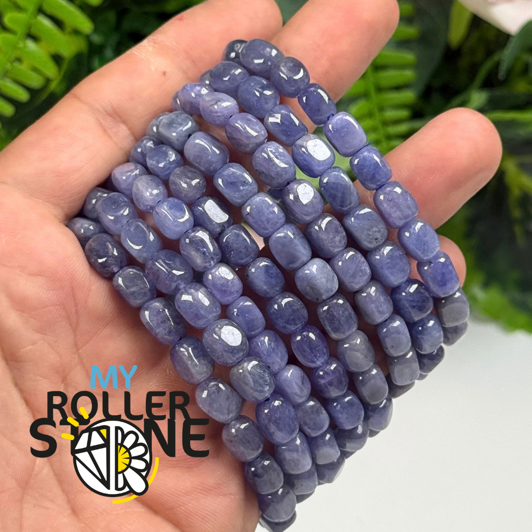 Bracelet Perle Baroque Tanzanite 3A