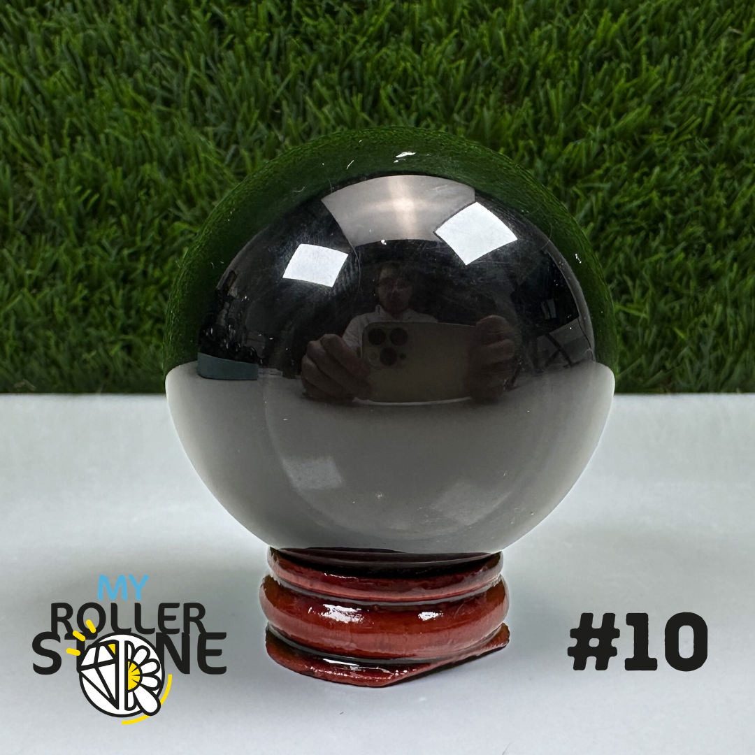 Sphère Obsidienne Œil Céleste (Arc-en-Ciel)