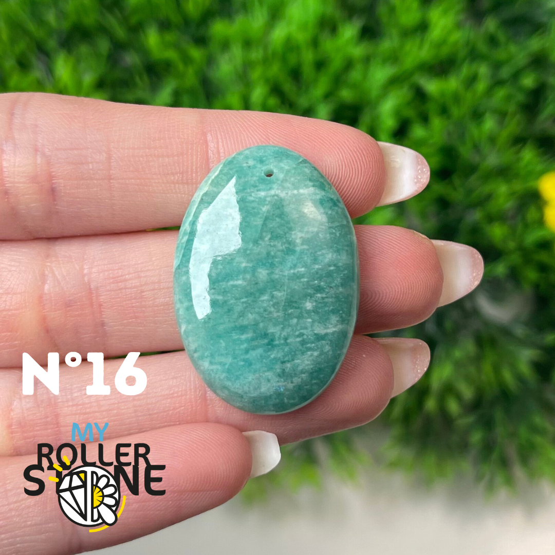 Pendentif Amazonite Brésil 5A