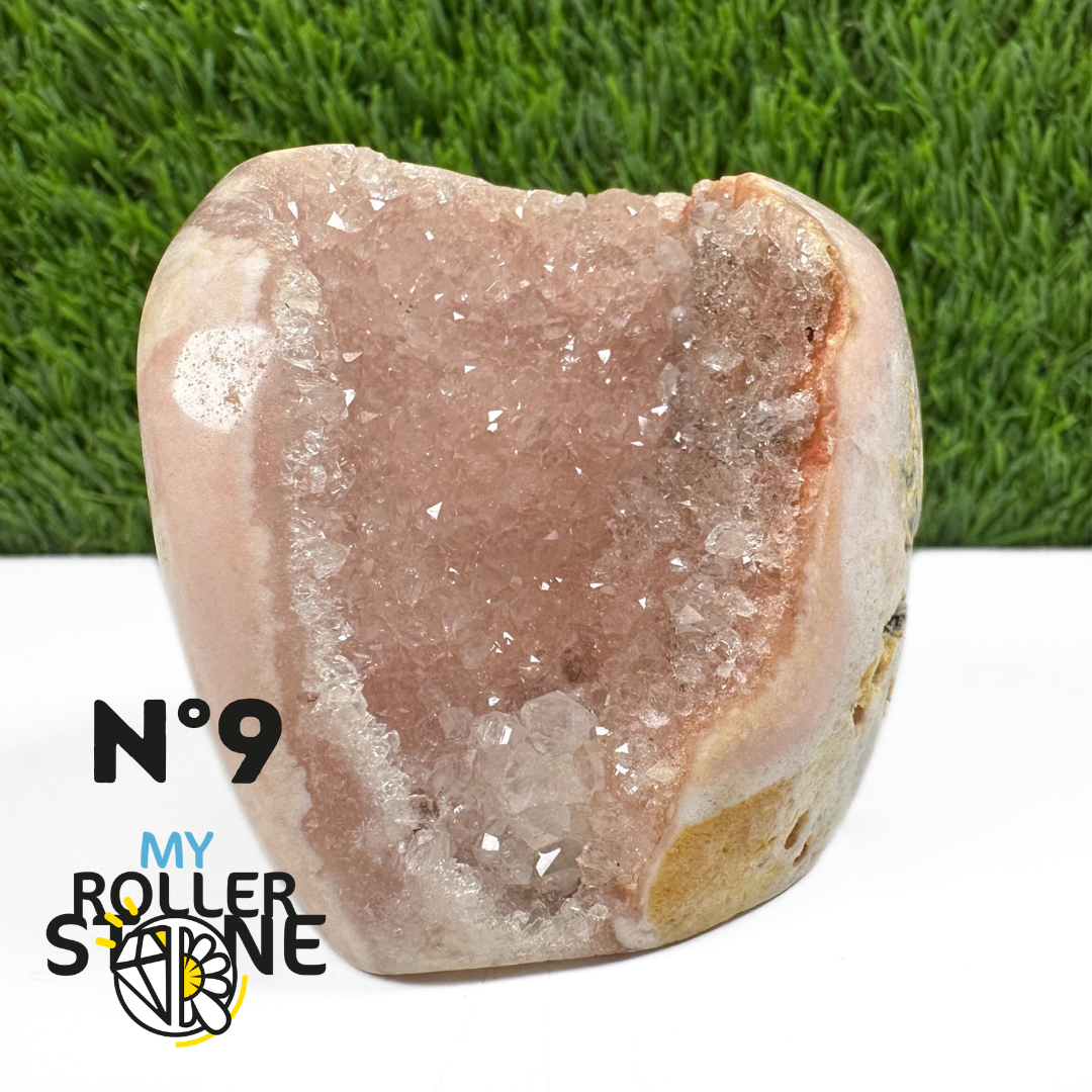 Géode Améthyste Rose du Brésil #9