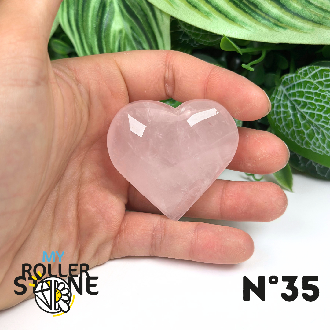 Cœur en Quartz rose