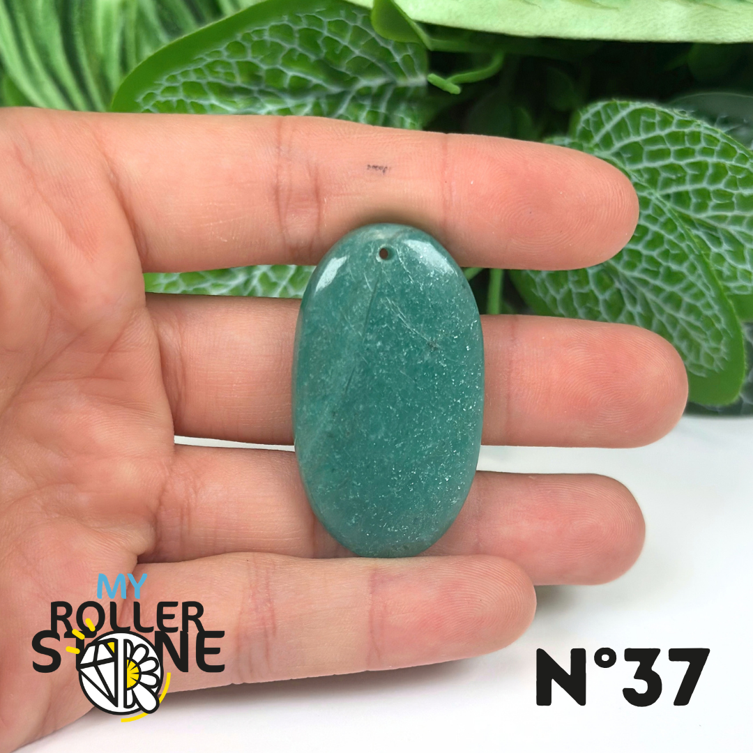 Pendentif Amazonite Brésil 5A
