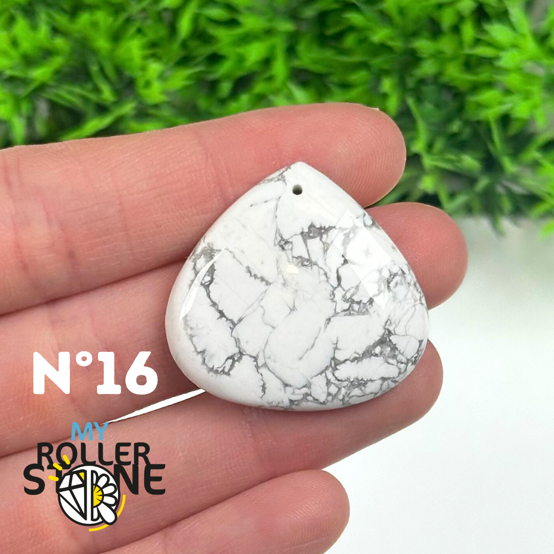 Pendentif Howlite 5A