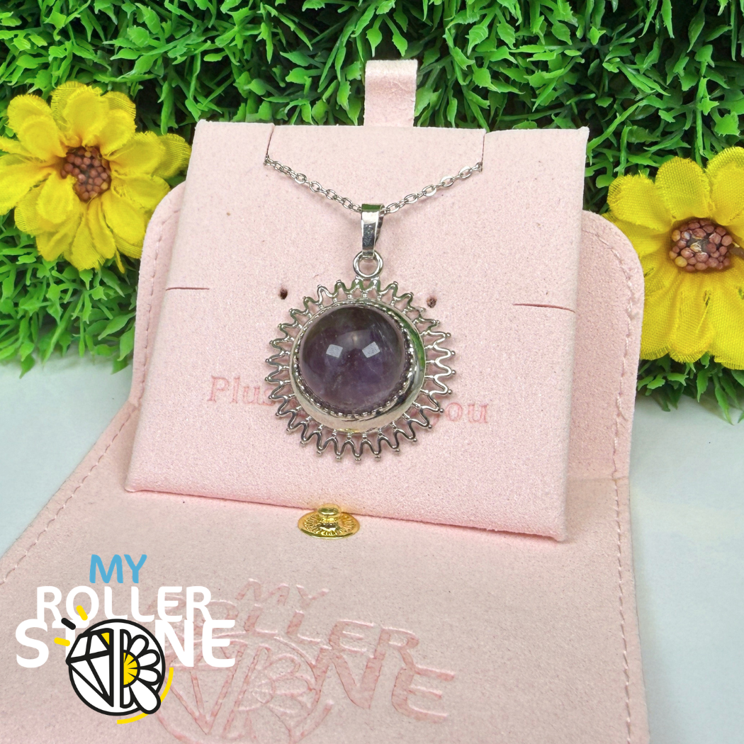 Pendentif Soleil Pierre